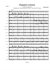 Il pastore svizzero - Orchestration and adaptation for Piccolo and Orchestra by Renato Insinna